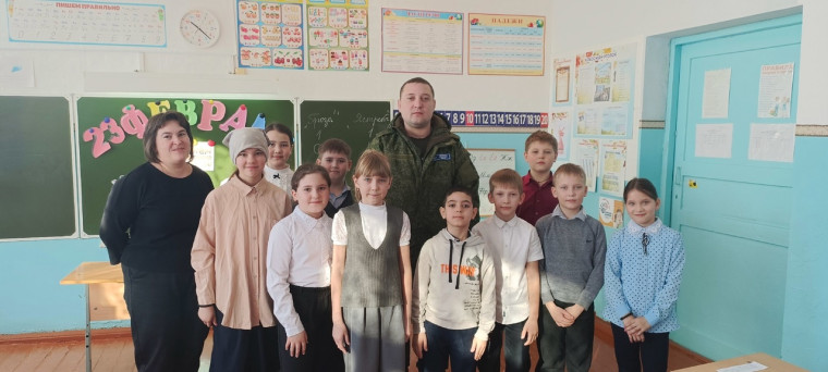 Встреча с участником СВО.